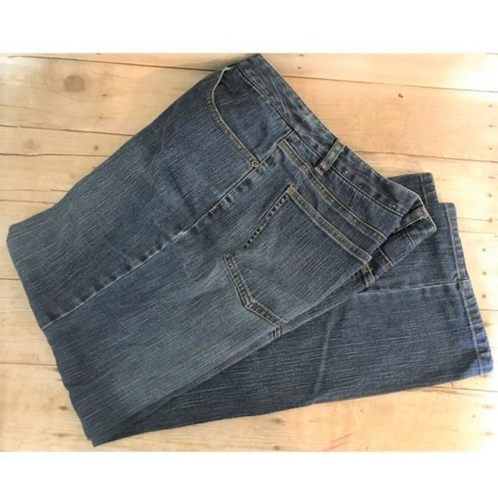 Talbots Petites Stretch Denim Blue Jeans 10